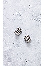 view 3 of 6 PENDIENTES DIOR in Emerald