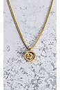 view 3 of 5 Dior Pendant Necklace in Light Gold