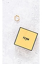 view 6 of 6 BAGUE FENDI in Gold