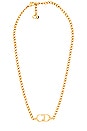 view 1 of 7 Dior CD Necklace in Gold