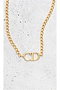 view 3 of 7 Dior CD Necklace in Gold