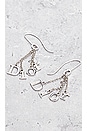 view 4 of 5 BOUCLES D'OREILLES DIOR in Silver