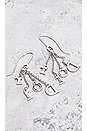view 5 of 5 BOUCLES D'OREILLES DIOR in Silver
