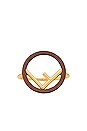 view 1 of 7 Fendi Bangle Bracelet in Gold