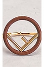view 5 of 7 Fendi Bangle Bracelet in Gold