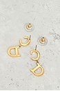 view 3 of 4 Dior CD Earrings in Gold
