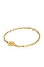 view 1 of 4 Dior Logo Chain Bracelet in Gold