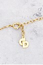 view 3 of 5 Dior Logo Necklace in Gold
