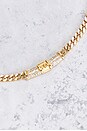 view 3 of 5 Dior Rhinestone Bar Necklace in Gold