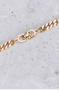 view 4 of 5 Dior Rhinestone Bar Necklace in Gold