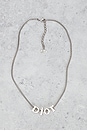 view 2 of 6 Dior Snake Logo Necklace in Silver