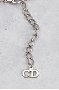 view 4 of 6 Dior Snake Logo Necklace in Silver