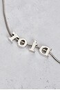 view 6 of 6 Dior Snake Logo Necklace in Silver