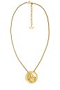 view 1 of 7 Dior Bottle Cap Pendant Necklace in Gold