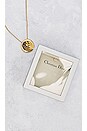 view 7 of 7 Dior Bottle Cap Pendant Necklace in Gold