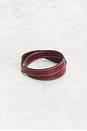 view 4 of 8 Hermes Kelly Choker Necklace in Burgundy