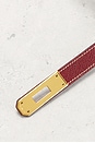 view 5 of 8 Hermes Kelly Choker Necklace in Burgundy