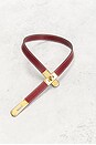 view 6 of 8 Hermes Kelly Choker Necklace in Burgundy