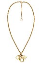 view 1 of 6 Dior Logo Necklace in Gold