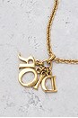 view 4 of 6 Dior Logo Necklace in Gold