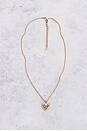 view 2 of 6 Dior Rhinestone Heart Necklace in Gold