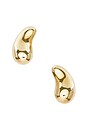 view 1 of 7 Tiffany & Co. Elsa Peretti 18k Bean Earrings in Gold