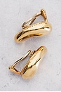 view 4 of 7 Tiffany & Co. Elsa Peretti 18k Bean Earrings in Gold