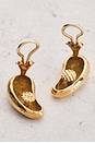 view 5 of 7 Tiffany & Co. Elsa Peretti 18k Bean Earrings in Gold