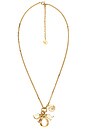 view 1 of 8 Dior Logo Necklace in Gold