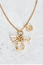view 3 of 8 Dior Logo Necklace in Gold