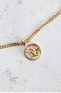 view 5 of 8 Dior Logo Necklace in Gold