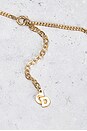 view 7 of 8 Dior Logo Necklace in Gold
