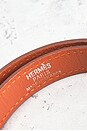 view 6 of 7 Hermes Kelly Double Tour Bracelet in Orange