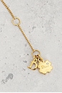 view 4 of 6 Dior Rhinestone Heart Necklace in Gold