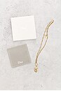 view 6 of 6 Dior Rhinestone Heart Necklace in Gold