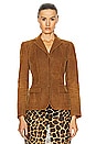 view 1 of 5 Dolce & Gabbana Corduroy Jacket in Brown