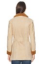 view 4 of 5 MANTEAU HERMES in Tan