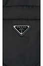 view 7 of 7 Prada Nylon Short Sleeve Padded Jacket in Black