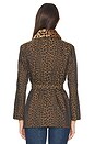 view 3 of 5 Fendi Leopard Jacket in Brown