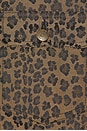 view 6 of 6 Fendi Leopard Print Denim Jacket in Brown