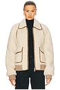 view 1 of 4 Fendi Fleece Jacket in Cream