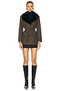 view 4 of 4 MANTEAU FENDI in Brown