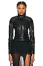 view 1 of 4 Dolce & Gabbana Biker Jacket in Black