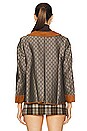 view 3 of 5 Gucci Monogram Blouson Jacket in Brown