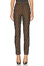 view 1 of 5 Fendi Zucca Selleria Pant in Brown