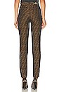 view 3 of 5 Fendi Zucca Selleria Pant in Brown