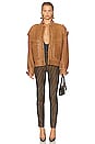 view 4 of 5 Fendi Zucca Selleria Pant in Brown