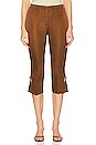 view 1 of 5 Louis Vuitton Silk Pant in Brown