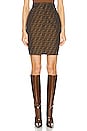 view 1 of 5 JUPE FENDI in Brown
