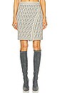 view 1 of 5 Fendi Zucca Skirt in Grey